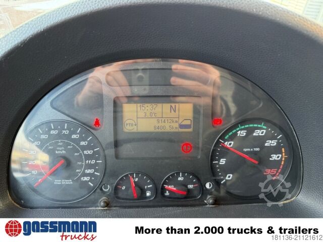 Haakarm vrachtwagen Iveco Eurocargo ML100E21, Unilift Cityabroller 6 to, bis