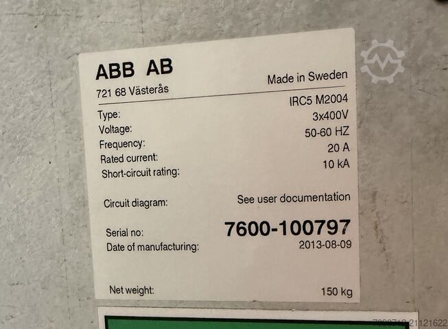 Robot industrial ABB M2004 IRB7600-500/2.55
