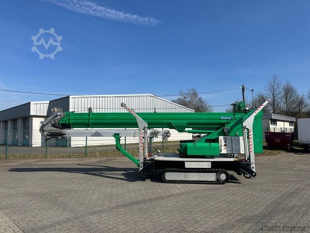 Camion équipé d'une grue Böcker RK 36-2400 / Raupenkran / UVV NEU