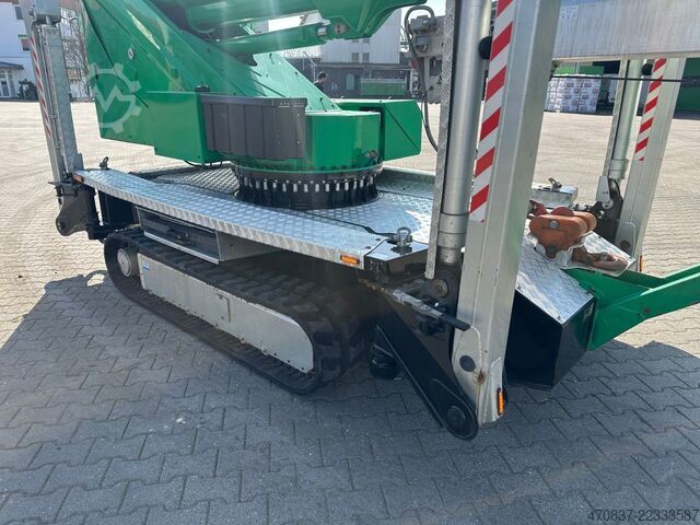 Camion équipé d'une grue Böcker RK 36-2400 / Raupenkran / UVV NEU