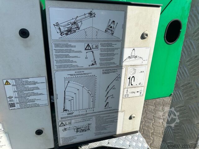 Grue montée sur camion Böcker RK 36-2400 / Raupenkran / UVV NEU