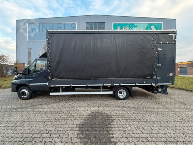 Schuifzeil bestelwagen IVECO Daily 72C18 Hi-Matic Pritsche Plane+LBW*Webasto*
