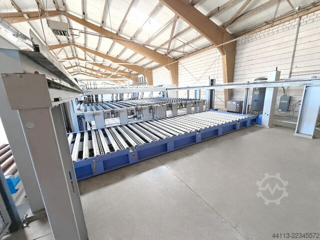 SCIE A PANNEAUX AVEC TABLE ELEVATRICE HOLZMA (Homag group) HPL 530 / 56 / 22 / X