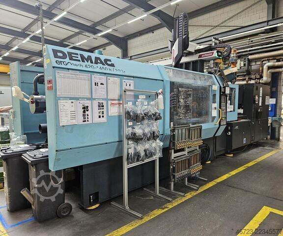 Macchina per stampaggio a iniezione DEMAG ergotech 420-1450h/320r
