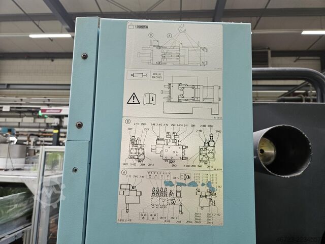 Macchina per stampaggio a iniezione DEMAG ergotech 420-1450h/320r