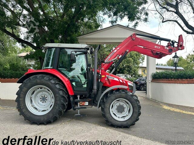 Furgone Massey Ferguson 5410 Dyna-4 mit Frontlader