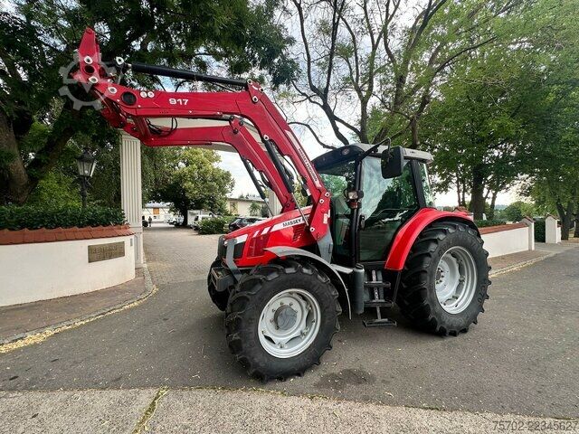 Furgone Massey Ferguson 5410 Dyna-4 mit Frontlader
