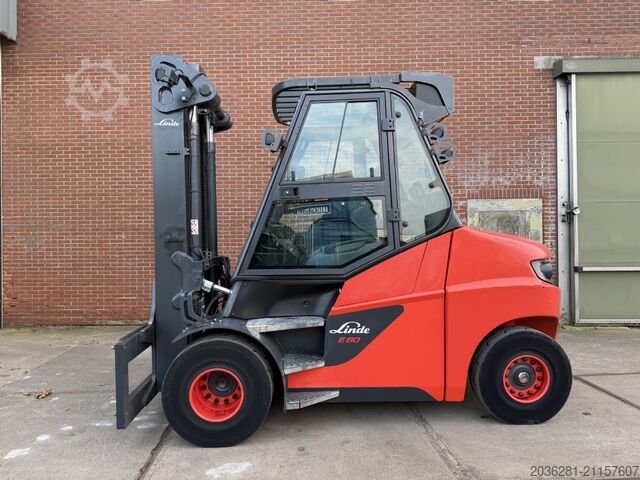 Elektromos négykerekű targonca Linde E80-01/900