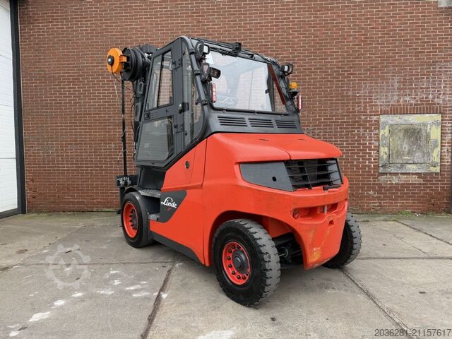 Elektromos négykerekű targonca Linde E60-01