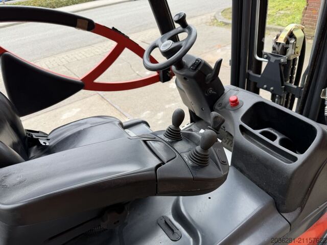 Elektromos háromkerekű targonca Linde E18L-02