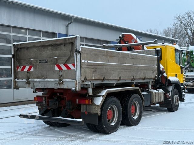 Háromirányú billenő teherautó IVECO Stralis AT260T44 6x4 Kipper Kran Pakfinger 16052