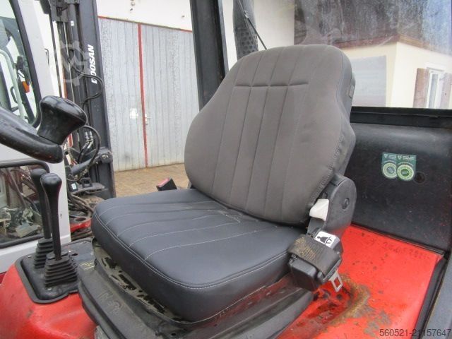 Chariot élévateur à fourche diesel Linde H25D - Triplex-Freihub 4,3m + Seitenschieber