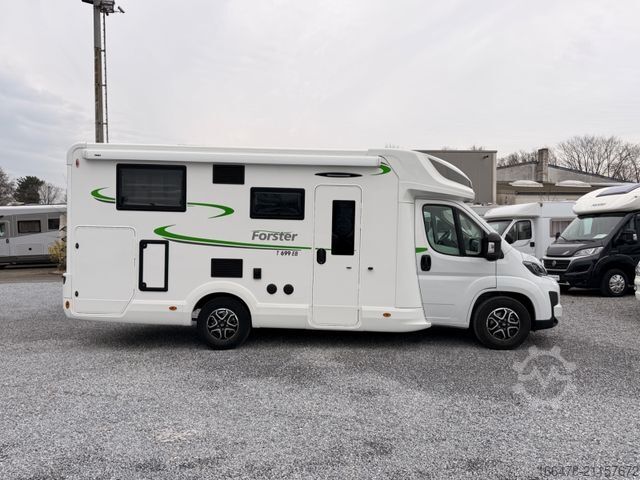 Félintegrált lakóautó FORSTER FT 699 EB *Einzelbetten-Hubbett-Automatik*