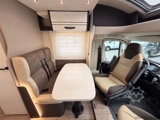 Félintegrált lakóautó FORSTER FT 699 EB *Einzelbetten-Hubbett-Automatik*