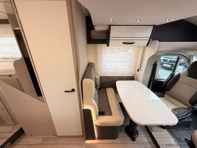 Félintegrált lakóautó FORSTER FT 699 EB *Einzelbetten-Hubbett-Automatik*