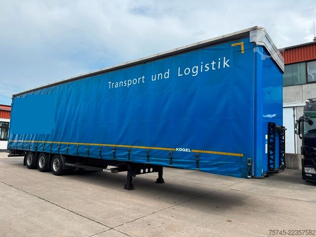 Semi-remorque bâchée KÖGEL S24-1 *  * SAF-ACHSEN * LIFTACHSE * VOLUMEN