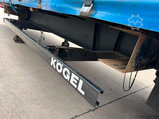 Semi-remorque bâchée KÖGEL S24-1 *  * SAF-ACHSEN * LIFTACHSE * VOLUMEN
