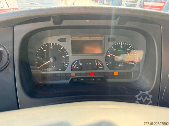 Driezijdige kipper MERCEDES-BENZ AXOR 1833*HIAB KRAN 12 M*MEILLER* MIT ANHÄNGER *