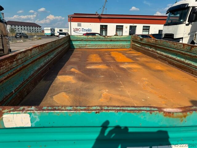 Driezijdige kipperaanhanger WOERMANN TSKA 105 * DREISEITENKIPPER * 6 M LANG * 2 ACHS