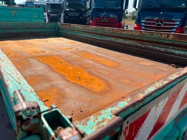 Driezijdige kipperaanhanger WOERMANN TSKA 105 * DREISEITENKIPPER * 6 M LANG * 2 ACHS
