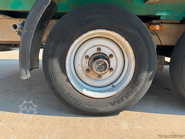 Driezijdige kipperaanhanger WOERMANN TSKA 105 * DREISEITENKIPPER * 6 M LANG * 2 ACHS