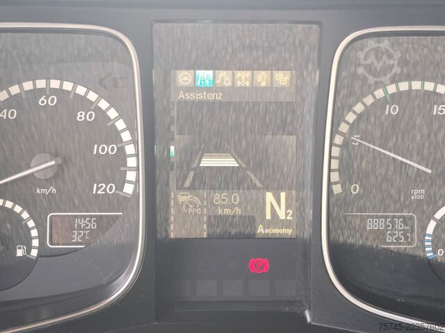 Camion transportator de autoturisme MERCEDES-BENZ ACTROS 1845 * ACC * RETARDER * 2X TANK *