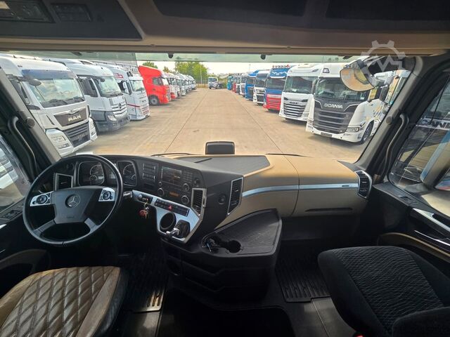 Camion transportator de autoturisme MERCEDES-BENZ ACTROS 1845 * ACC * RETARDER * 2X TANK *
