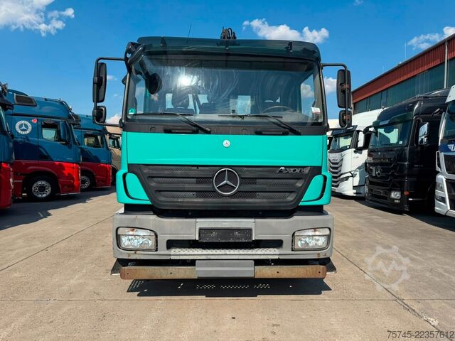 Driezijdige kipper MERCEDES-BENZ AXOR 1833*DREISETENKIPPER*HIAB KRAN 12 M*MEILLER
