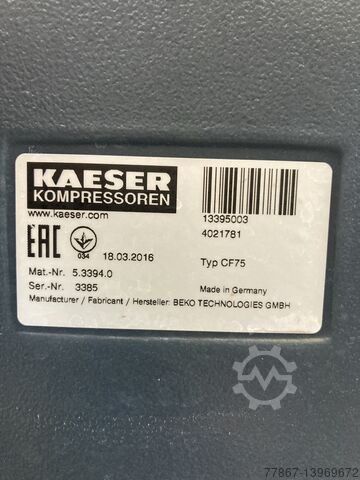 Oil-water separator without filter element Kaeser Aquamat CF75