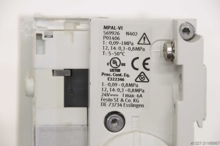 Ventiløer Festo MPAL-VI 569926