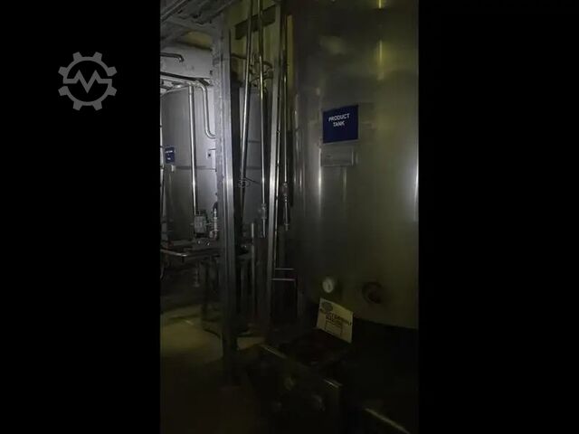 Brugt UHT-mælketilberedningsrum Tetra Pak 4000 L/t  
