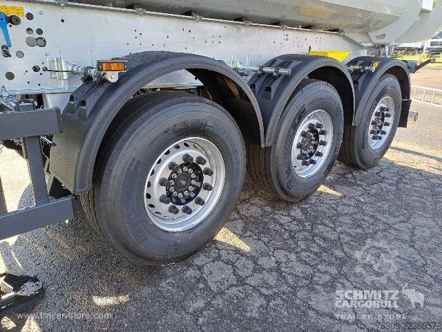 Kippers oplegger Schmitz Cargobull Kipper Stahlrundmulde 28m³