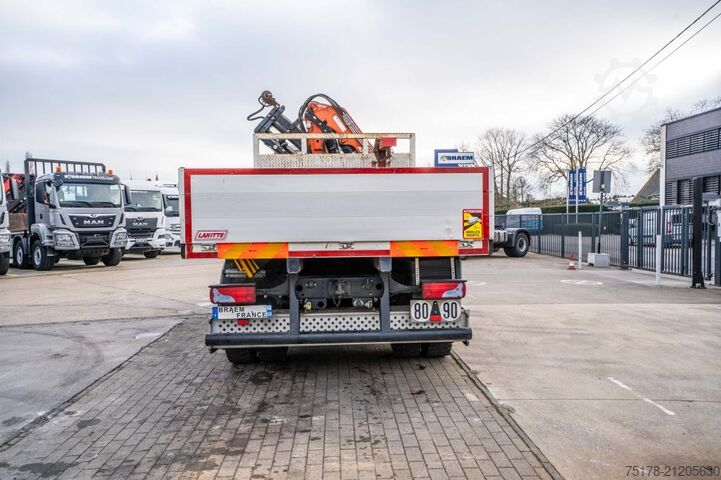 Open body MAN TGM 18.320 BB+ATLAS 16 T/m+3EXT