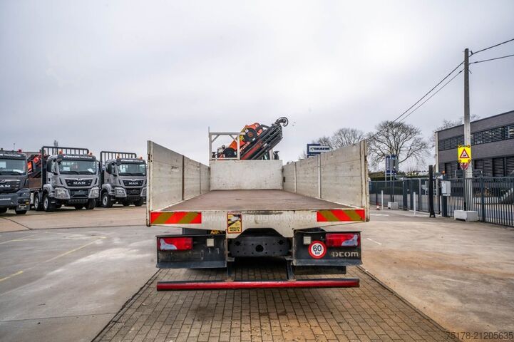 Open body MAN TGS 35.360 BL-8X2-6+PALFINGER 27 T/m + 8EXT