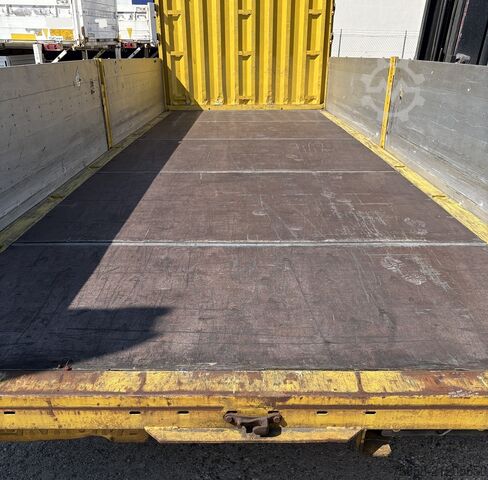 Swap body open Krone Baustoff Wechselbrücke 7,45m Türen