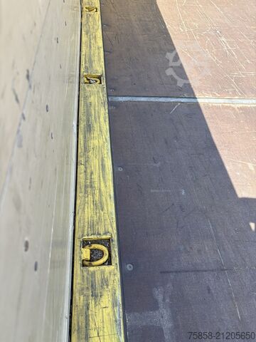 Swap body open Krone Baustoff Wechselbrücke 7,45m Türen