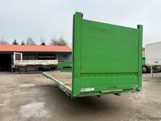 Swap body trailer Krone BDF 7,45m TOP Zustand Zurringe
