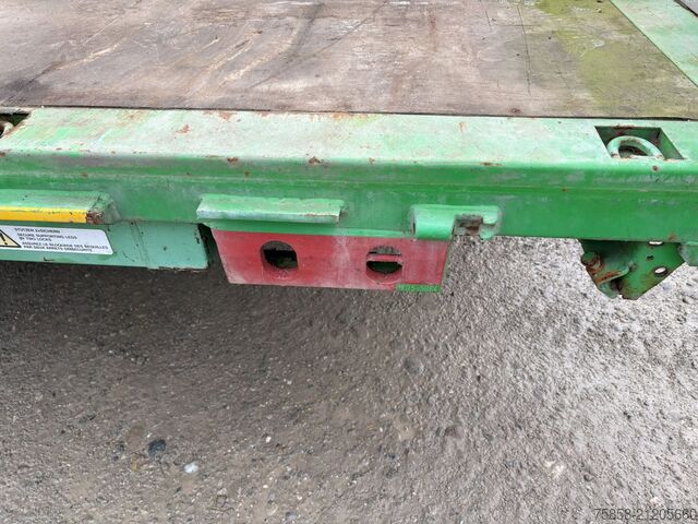 Swap body trailer Krone BDF 7,45m TOP Zustand Zurringe