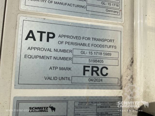 Chladírenský návěs Schmitz Cargobull Tiefkühler Standard Doppelstock