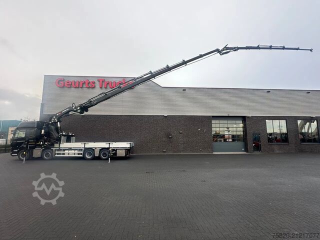 Crane truck DAF CF 450 8X2 + HIAB 858E-8 + JIB 150X-6 JDC KRAAN...