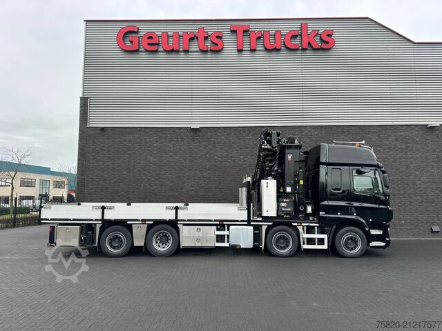 Crane truck DAF CF 450 8X2 + HIAB 858E-8 + JIB 150X-6 JDC KRAAN...