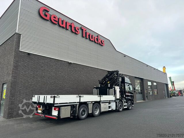 Crane truck DAF CF 450 8X2 + HIAB 858E-8 + JIB 150X-6 JDC KRAAN...