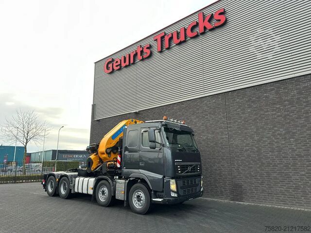 Jeřábové vozidlo Volvo FH 480 8X4 TREKKER + EFFER 1355/8S KRAAN/KRAN/C...