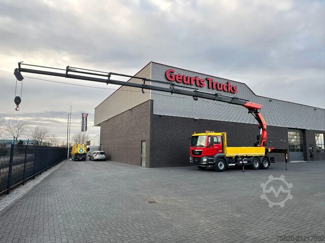 Crane truck MAN TGS 26.480 6X4 MET PALFINGER PK 42002-SH G KRAA...