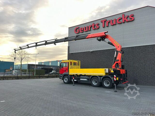 Crane truck MAN TGS 26.480 6X4 MET PALFINGER PK 42002-SH G KRAA...