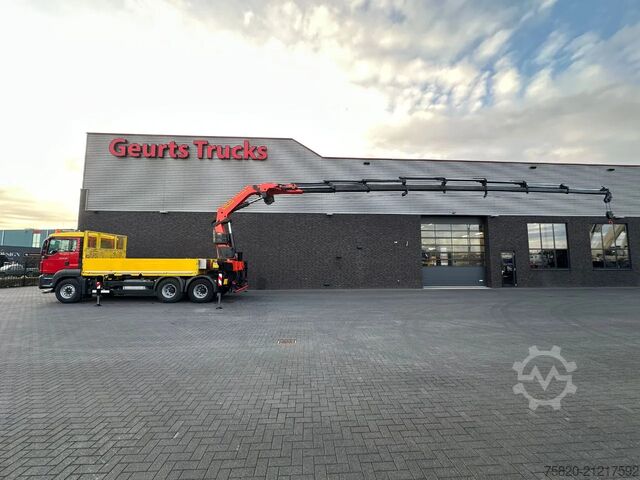 Crane truck MAN TGS 26.480 6X4 MET PALFINGER PK 42002-SH G KRAA...