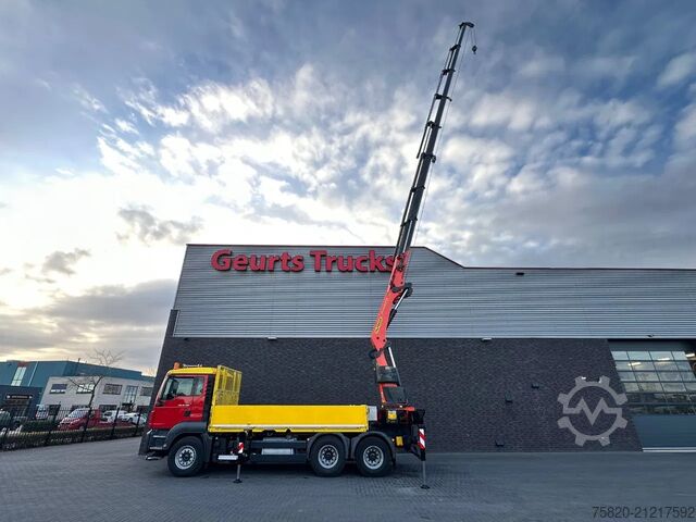 Crane truck MAN TGS 26.480 6X4 MET PALFINGER PK 42002-SH G KRAA...