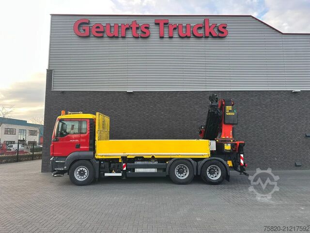 Crane truck MAN TGS 26.480 6X4 MET PALFINGER PK 42002-SH G KRAA...