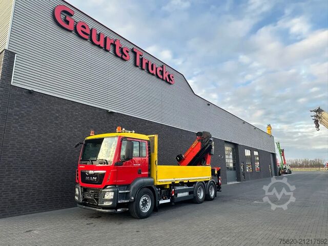 Crane truck MAN TGS 26.480 6X4 MET PALFINGER PK 42002-SH G KRAA...