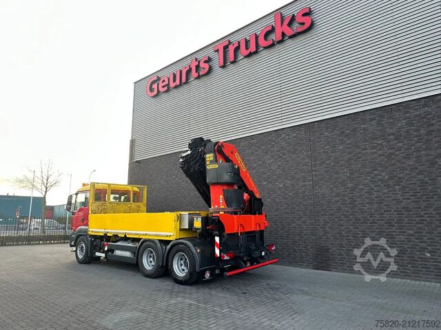 Crane truck MAN TGS 26.480 6X4 MET PALFINGER PK 42002-SH G KRAA...